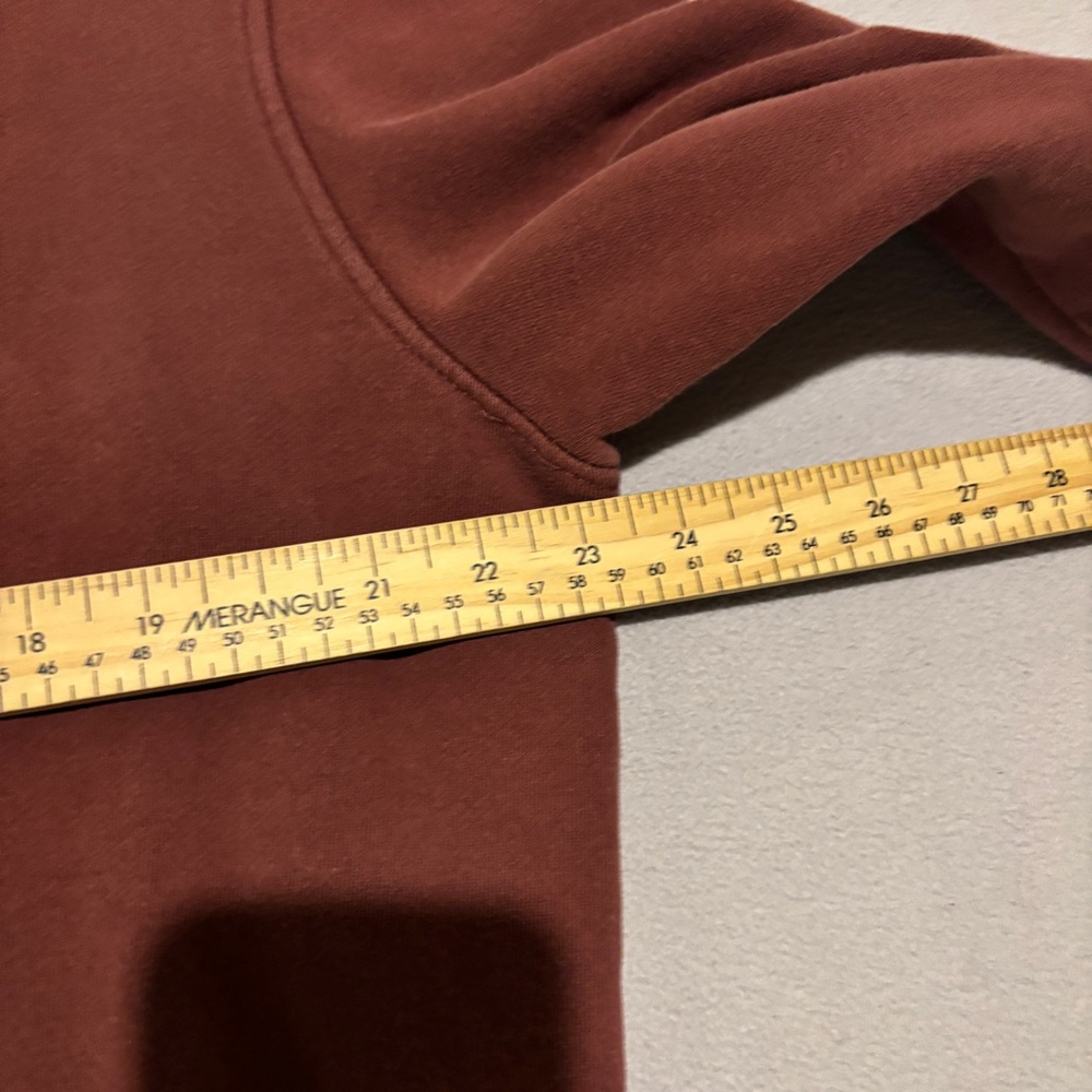 Vintage Y2K Supra Footwear Hoodie Mens Large Maroon Spell Out Logo Graphic Skate - Picture 3 of 9